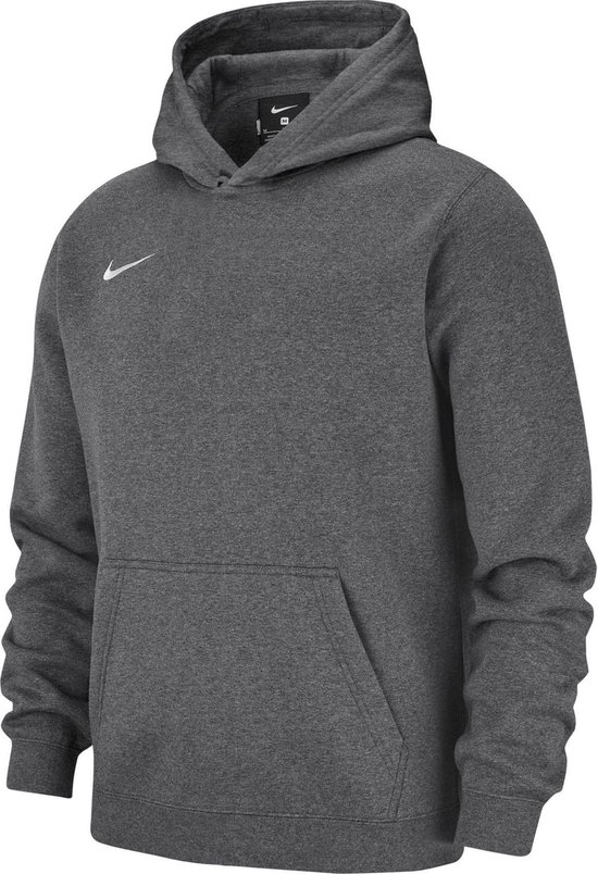Nike - Team Club 19 Hoodie - Kids Hoodie - 152 - 158 - Grijs | bol