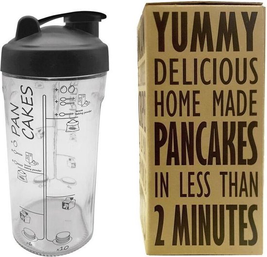 Cookut - Miam Vegan - Crepes and pancakes shaker