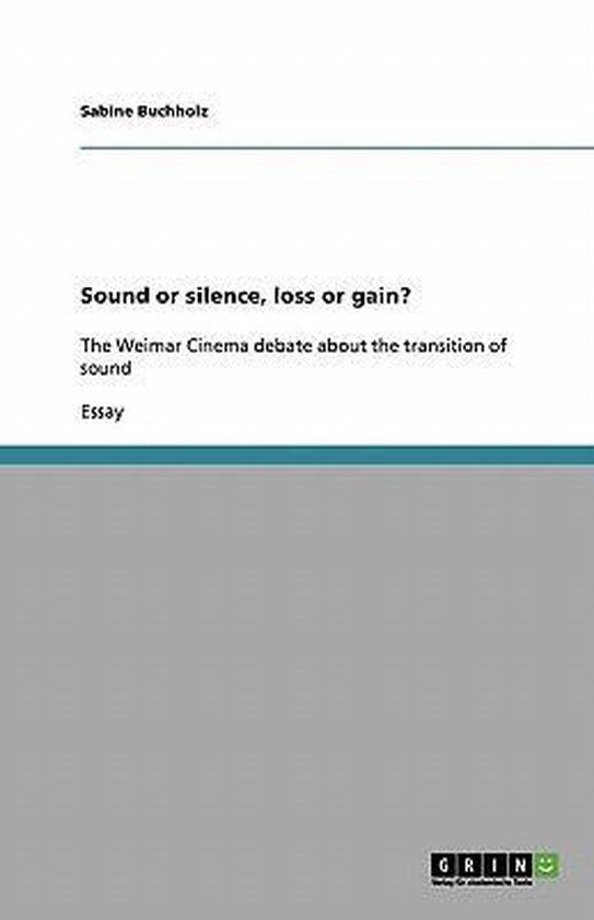 Sound or Silence, Loss or Gain? - cover