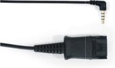 Snom 00004344 tussenstuk voor kabels 3.5mm ACPJ Zwart
