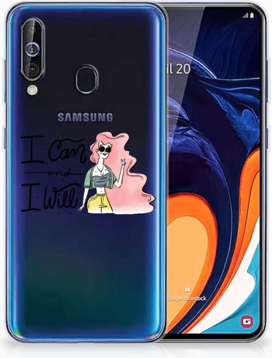 Samsung Galaxy A60 Telefoonhoesje met Naam i Can