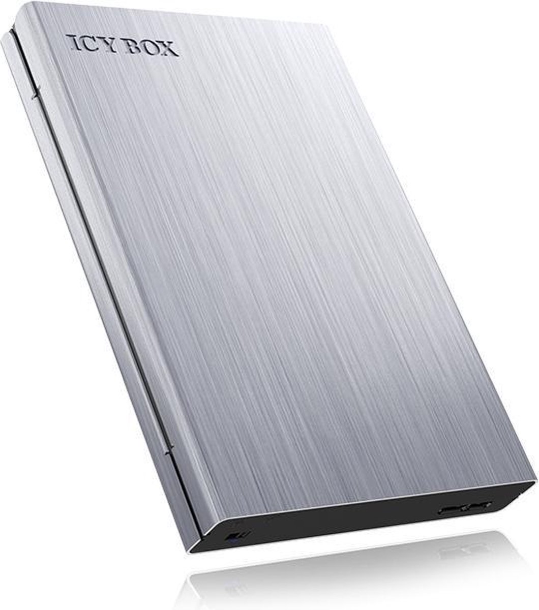 ICY BOX IB-241WP HDD-/SSD-behuizing Antraciet, Zilver 2.5