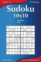 Sudoku 10x10 - Medium - Volume 10 - 276 Puzzles