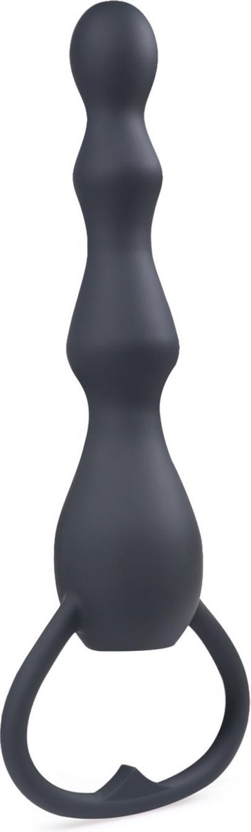 Goedkoopste Anal Beads – Anaal Vibrator Mannen – Anaal Kralen voor Beginners 18.5 cm – Zwart