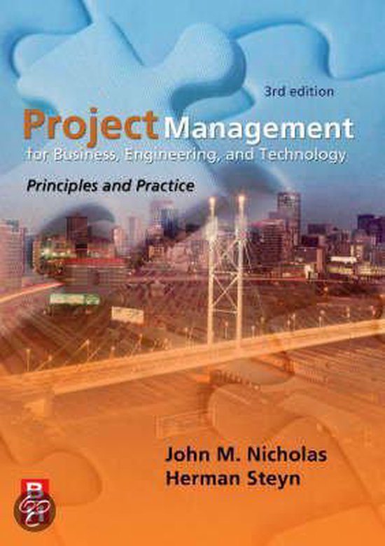 Project Management For Business, Engineering, And Technology - cover