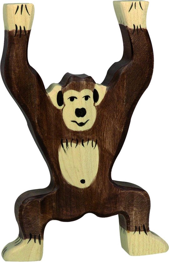 Holztiger Houten Chimpansee