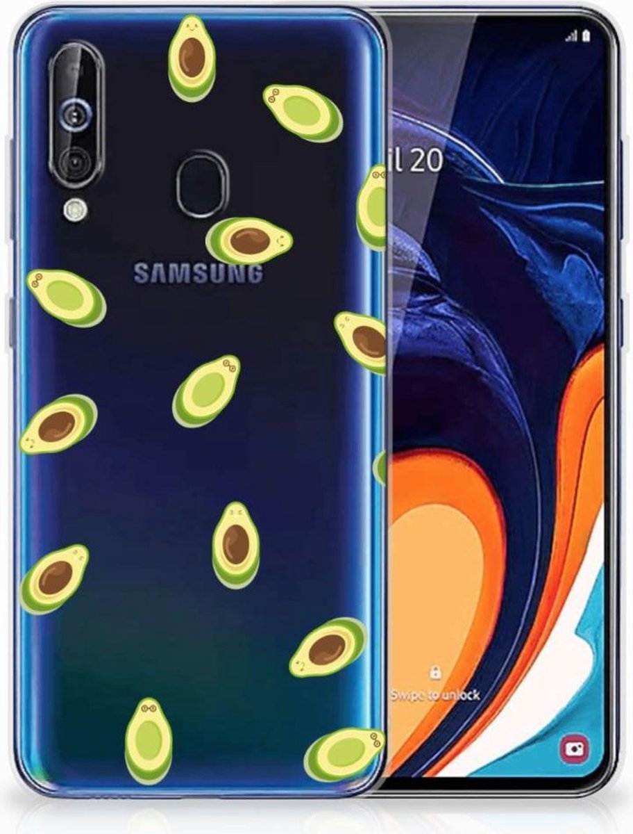 Samsung Galaxy A60 Siliconen Case Avocado