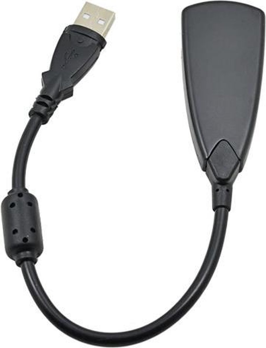 Externe USB Geluidskaart 7.1 Adapter 5HV2 3D Audio Headset 3.5mm Voor Laptop en PC