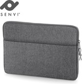 Senvi - Casual Line - Laptop Cover 15"  - Kleur Grijs