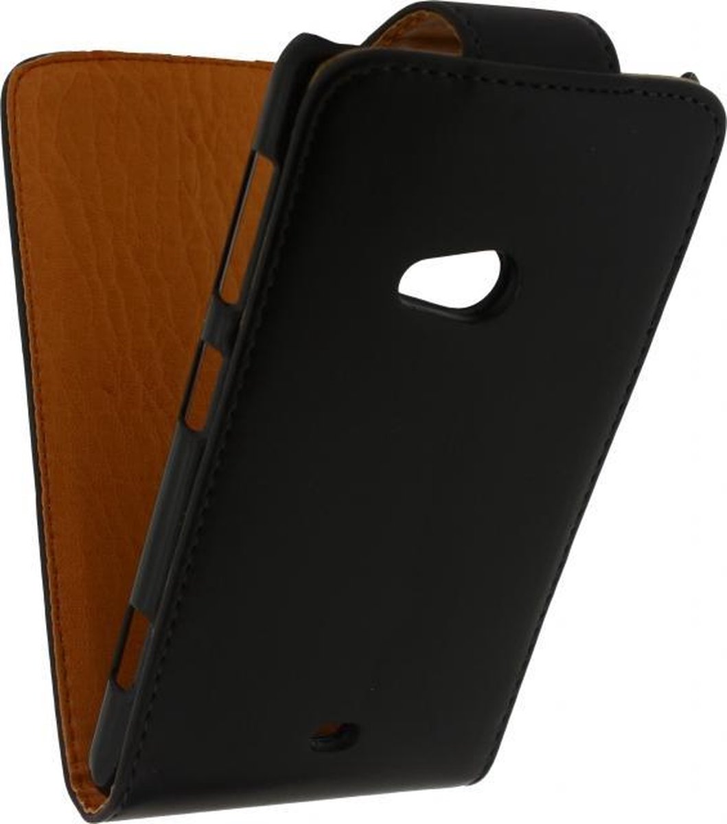 Xccess Leather Flip Case Nokia Lumia 625 Black