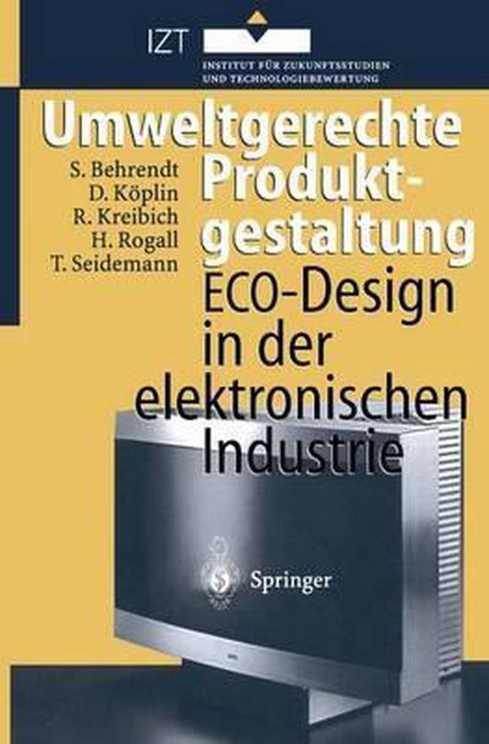 Umweltgerechte Produktgestaltung - cover