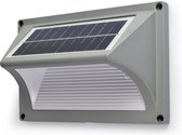 O'DADDY® Castor Solar Tuinverlichting - Wandlamp met 50 lumen - aluminium - tuinverlichting op zonneenergie - Draadloos