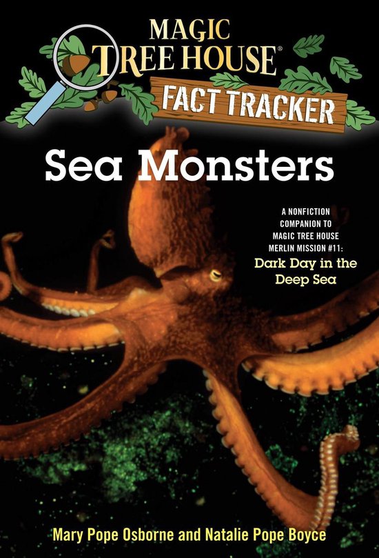 Magic Tree House Fact Tracker 17 - Sea Monsters - cover