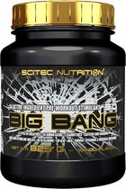 Scitec Nutrition - Big Bang 3.0 - 54 actieve ingrediënten - pre workout stimulant - 825 gram - poeder - 25 porties - Mango