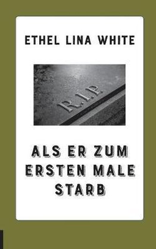 Als er zum ersten Male starb - cover
