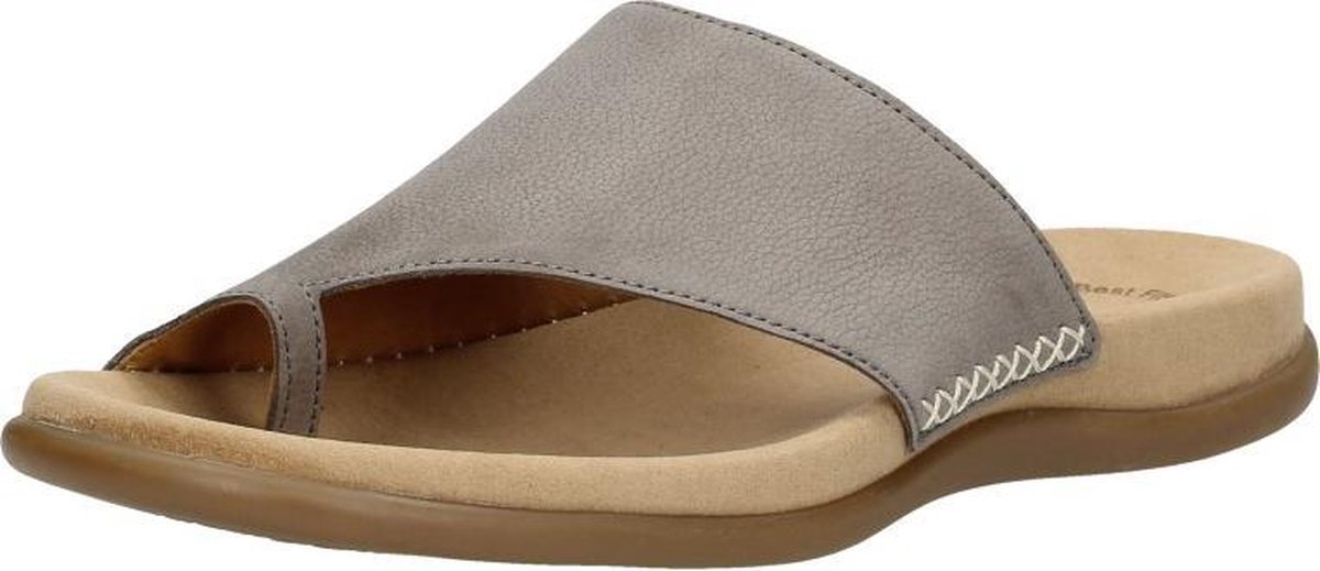 Gabor Dames Teenslipper - Taupe - Maat 37