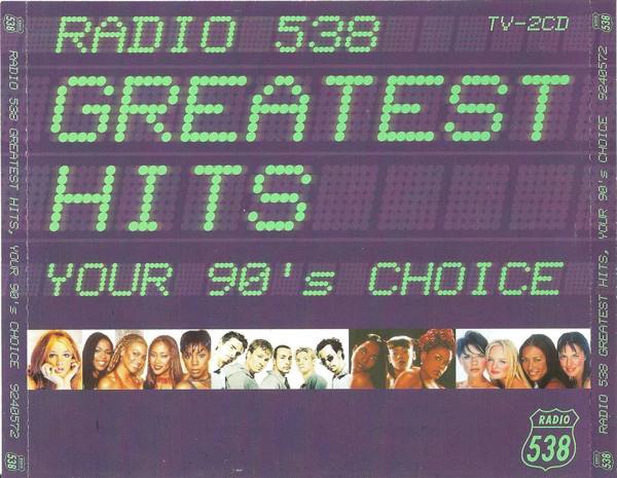 Ooit Leesbaarheid Gedeeltelijk Radio 538 Greatest/90's, V/a | CD (album) | Muziek | bol.com