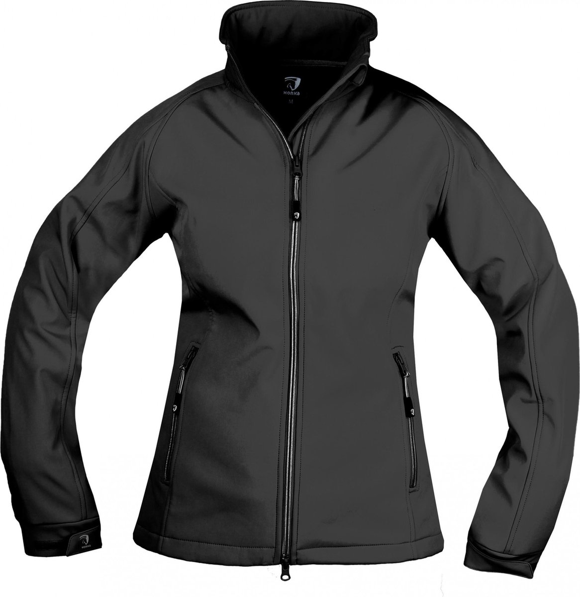 Horka Softshelljas Silhouette Junior Zwart