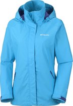 Columbia  Trestle Trail Hooded Dames Jacket - Blauw - Maat S