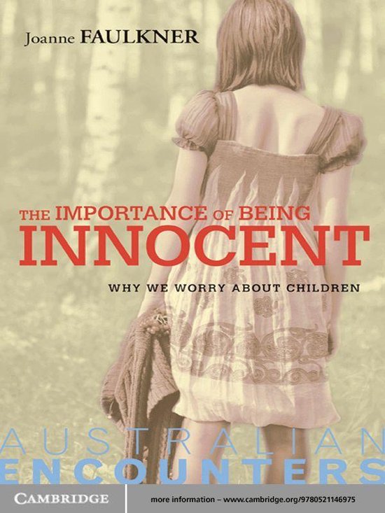 The Importance of Being Innocent - cover