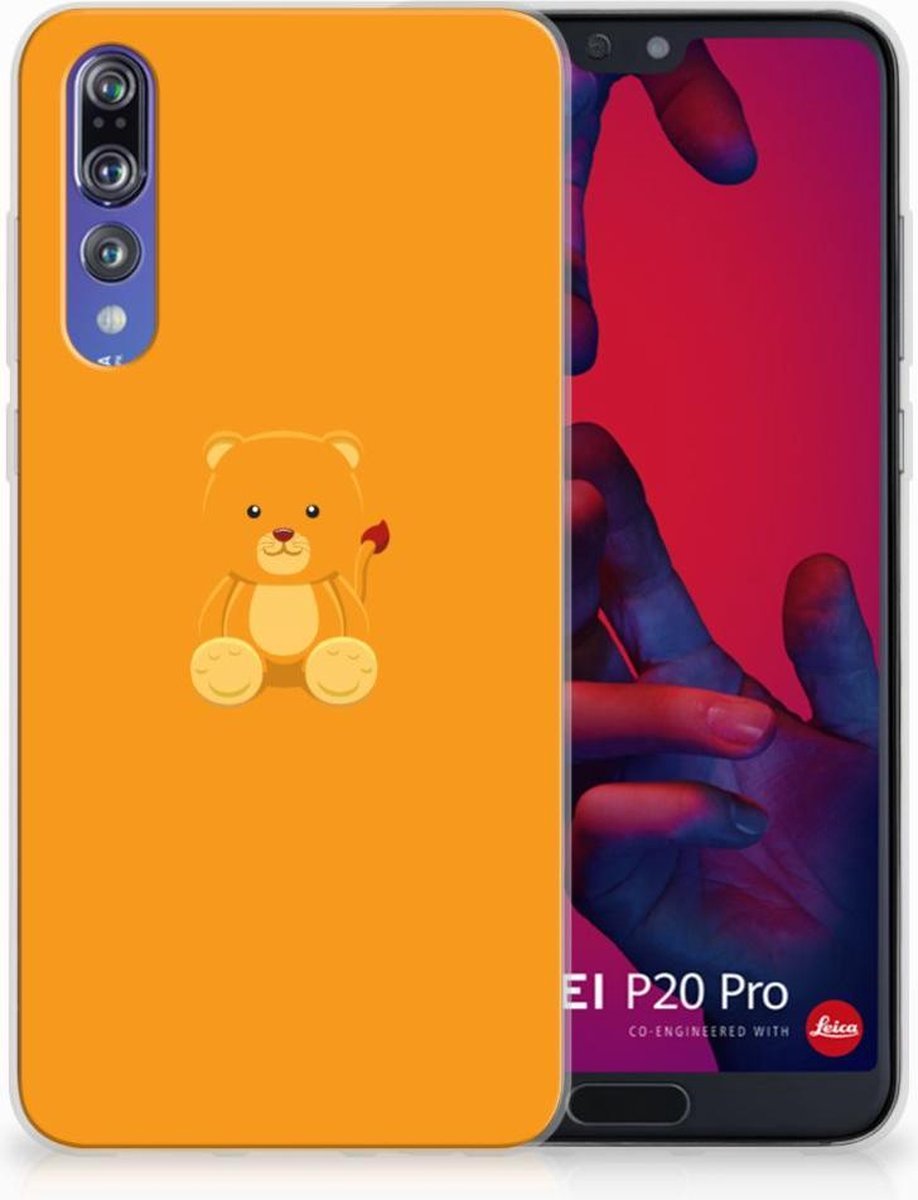 Back Cover voor Huawei P20 Pro Telefoonhoesje met Naam Baby Beer