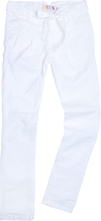 MEES Broek meisjes-wit-maat 116 | bol.com