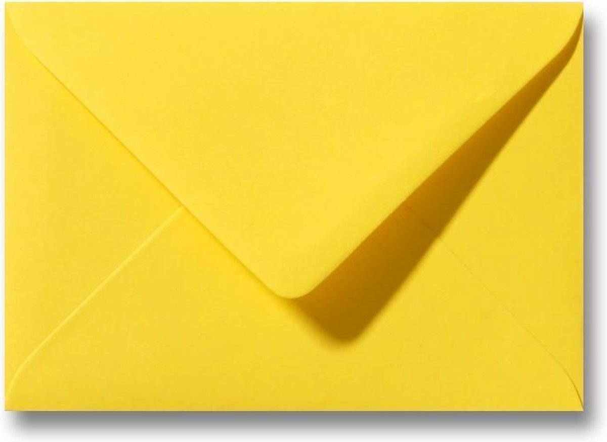 Envelop 11 x 15,6 cm Boterbloemgeel 60 stuks