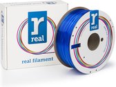 REAL PETG - Translucent Blue - spool of 1Kg - 2.85mm