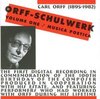 Various Artists - Orff Schulwerk Volume 1: Musica Poeti (CD)