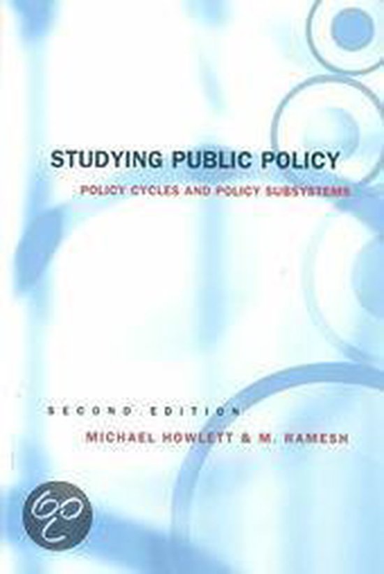 Studying Public Policy 2 Ed P