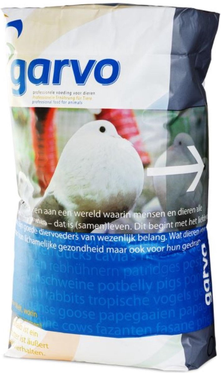 2 stuks Tortelduivenvoer Garvo 20 kg
