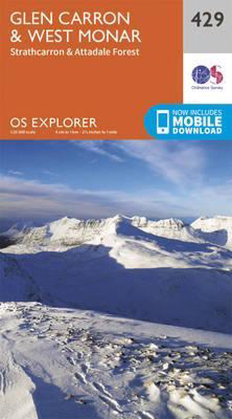 EXP 429 Glen Carron & West Monar - cover