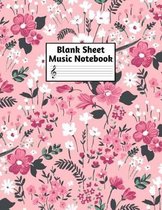 Blank Sheet Music Notebook