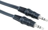 Hama Connecting Cable 3.5 mm jack, stereo, 5 m audio kabel 3.5mm Zwart