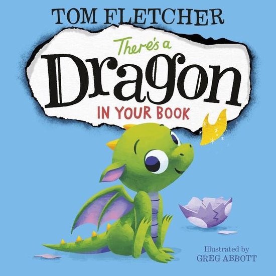 There's a Dragon in Your Book - cover