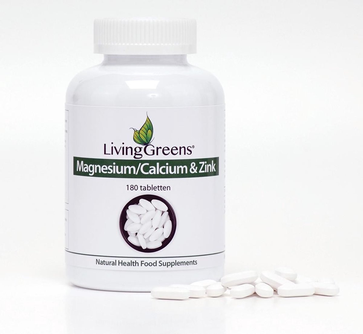 Goedkoopste LivingGreens Magnesium,calcium en zink, calcium,magnesium,zink,zinc, botten,gewrichten