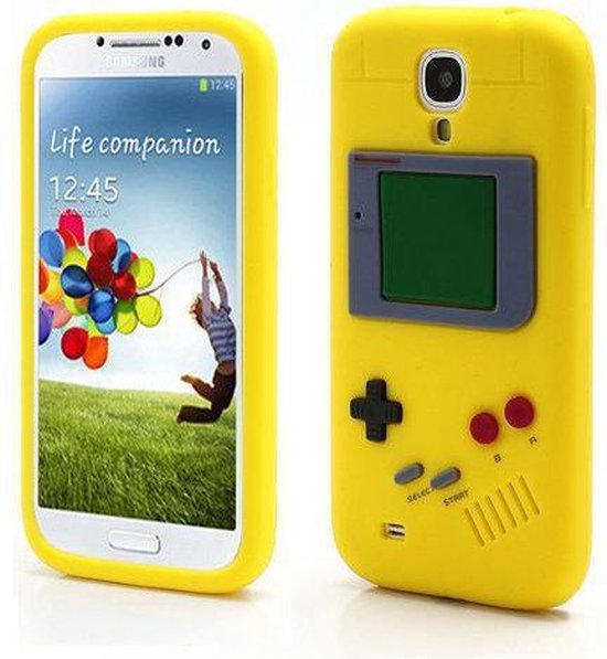 NDS Silicone hoesje Samsung Galaxy S4 geel