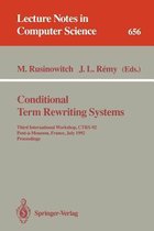 Conditional Term Rewriting Systems