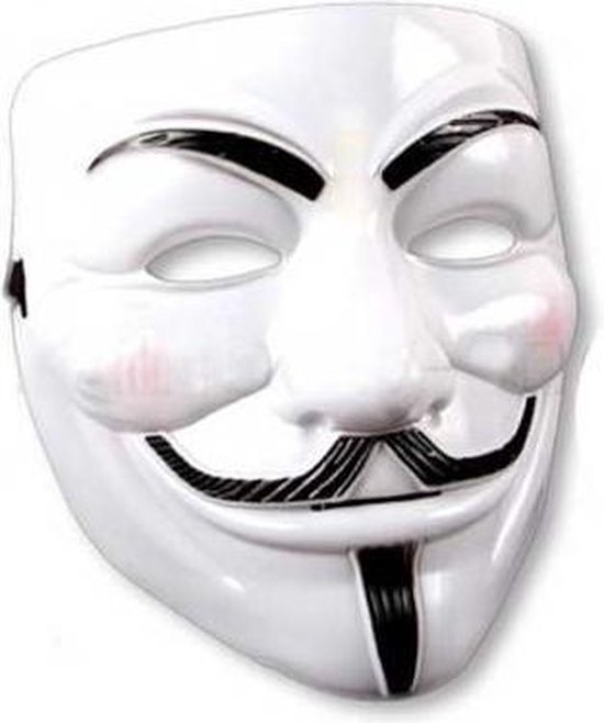 Interpreteren succes vee Vendetta Anonymous masker | bol.com