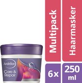 Andrélon Care & Repair - 6 x 250 ml - Haarmasker - Voordeelverpakking