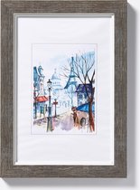 Walther Design Sentiment - Fotolijst - Fotoformaat 13 x 18 cm - Grijs