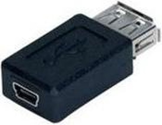 USB A Female naar Mini USB Female Adapter | bol.com