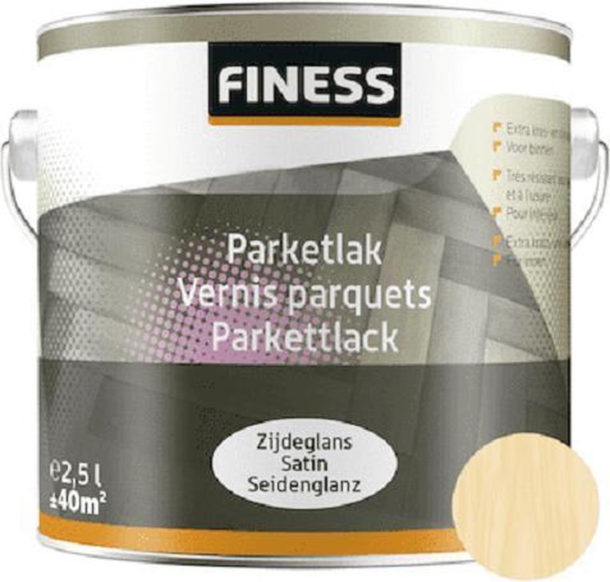 Sikkens Transparante Lak Zijdeglans - 0,75 liter Donker Eiken kopen