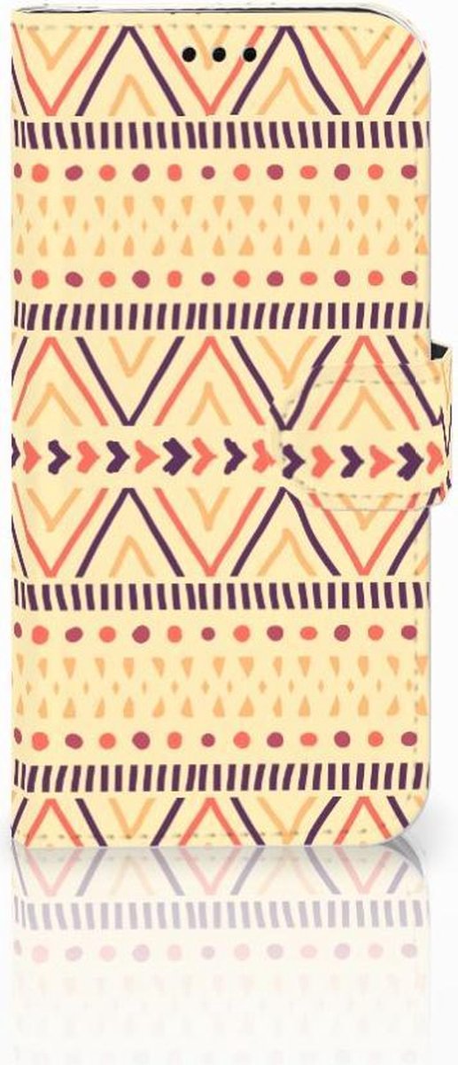 Samsung Galaxy J5 2017 Telefoon Hoesje Aztec Yellow