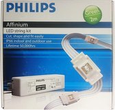 PHILIPS Affinium LED string kit, kleur groen, lengte 200 cm