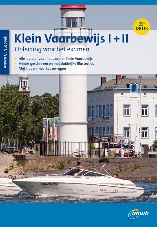 ANWB  -   Cursusboek Klein Vaarbewijs I + II - cover
