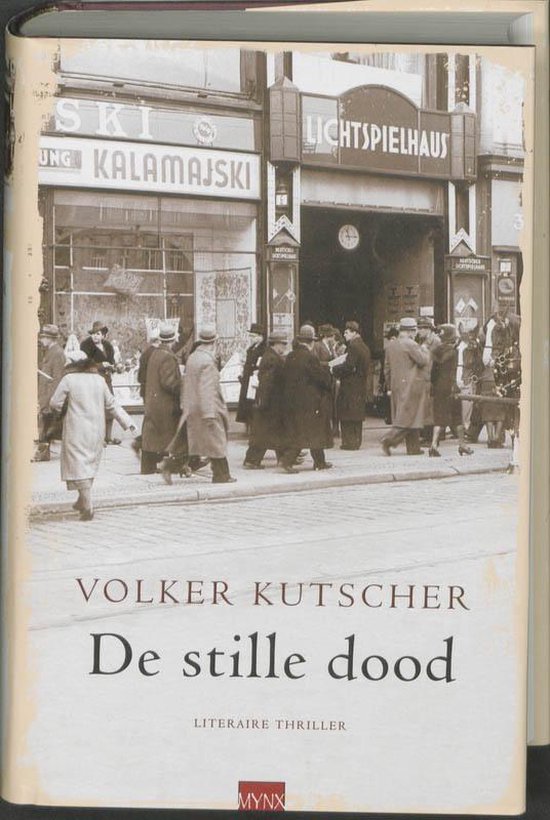 Cover van het boek 'De stille dood' van V. Kutscher