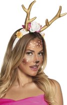 Boland - Tiara Pretty reindeer  - Één maat - Volwassenen - Vrouwen
