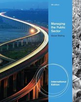 Managing the Public Sector, International Edition
