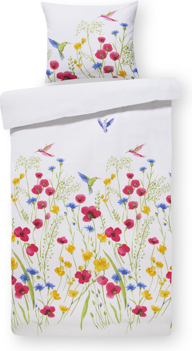 Papillon Mabel - Dekbedovertrek - Eenpersoons - 140x200/220 cm + 1 kussensloop 60x70 cm - Multi